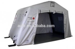 example of the inflatable tent